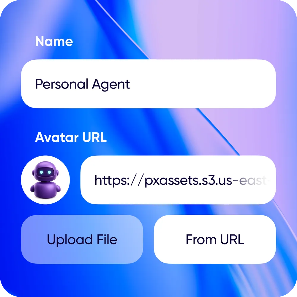 The Agents panel with the Create New Agent option